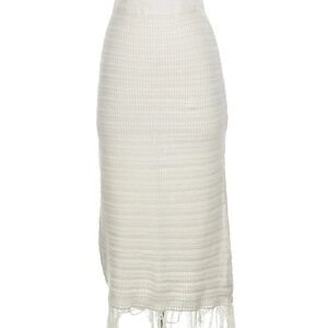 freshman 1996 knit long skirt tassel #108